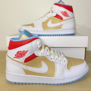 Air Jordan 1 Mid Sesame